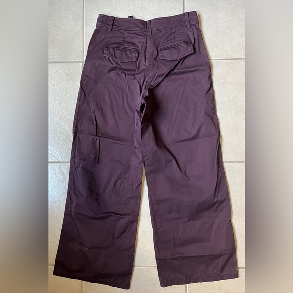 COS Burgundy Wide-Leg Pants - Picture 12 of 12